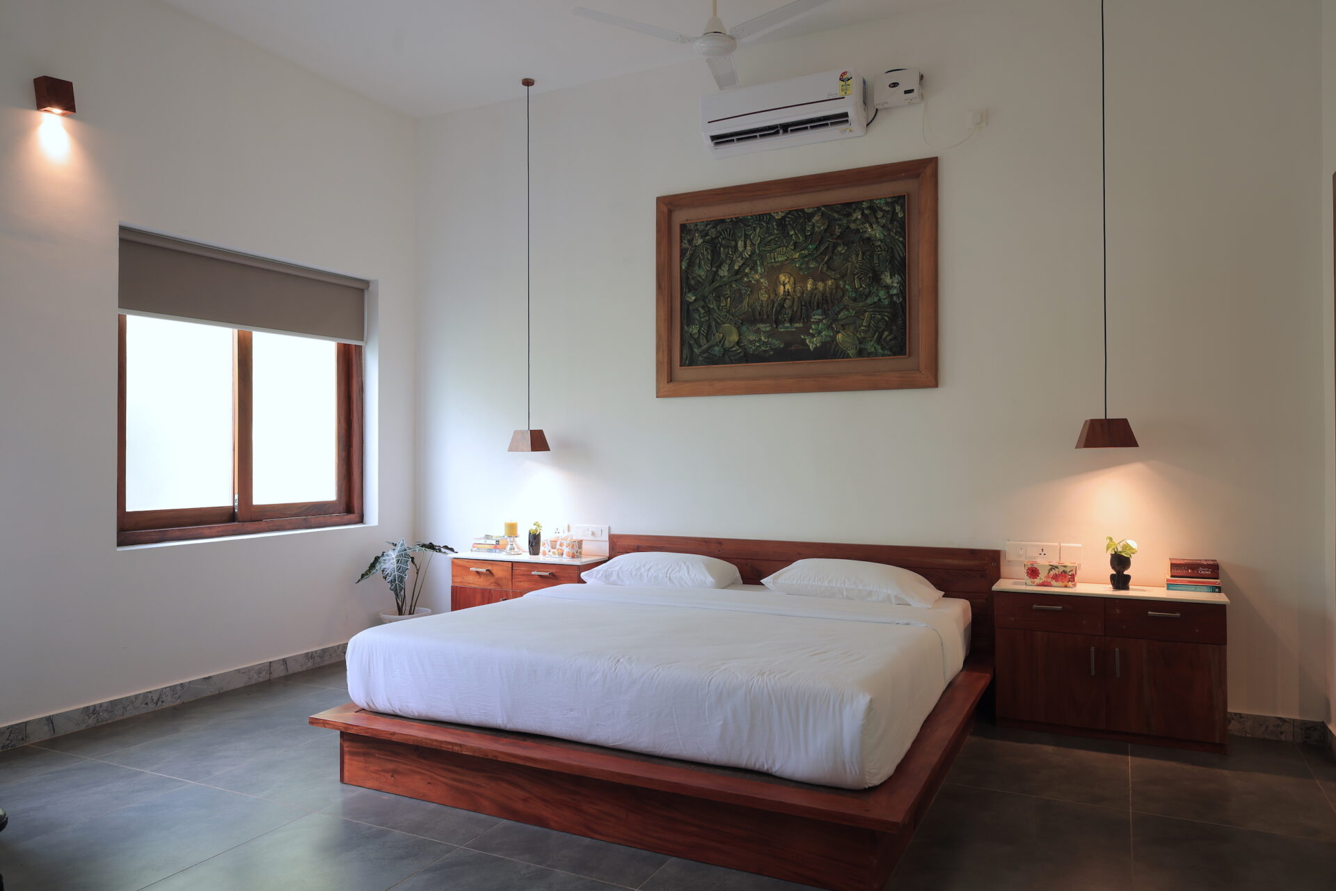 Ayur-Villa-Bedroom-at-Softouch-Ayurveda-Village-Resort-Kerala