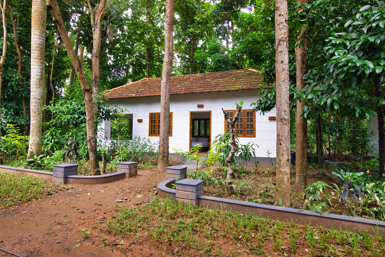 Grand Cottage at the Softouch Ayurveda Village Kerala